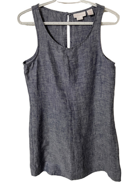 Rachel Ashwell Light Blue Linen Dress Size XS